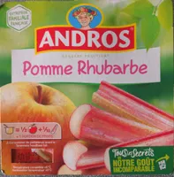 Dessert Fruitier Pomme Rhubarbe
