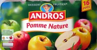 Dessert Fruitier® Pomme Nature (16 pots) 1,6 kg - Andros