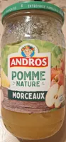 Compote de pommes morceaux