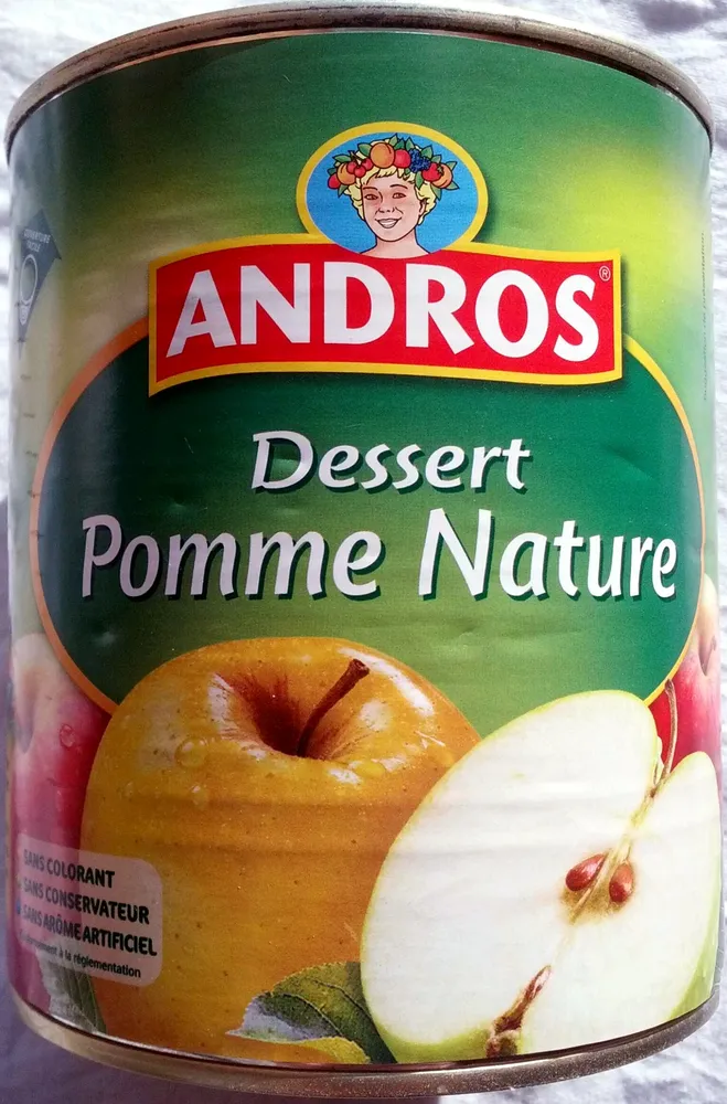 Dessert pomme nature