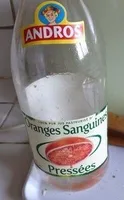 100% pur jus d'Oranges sanguines pressées
