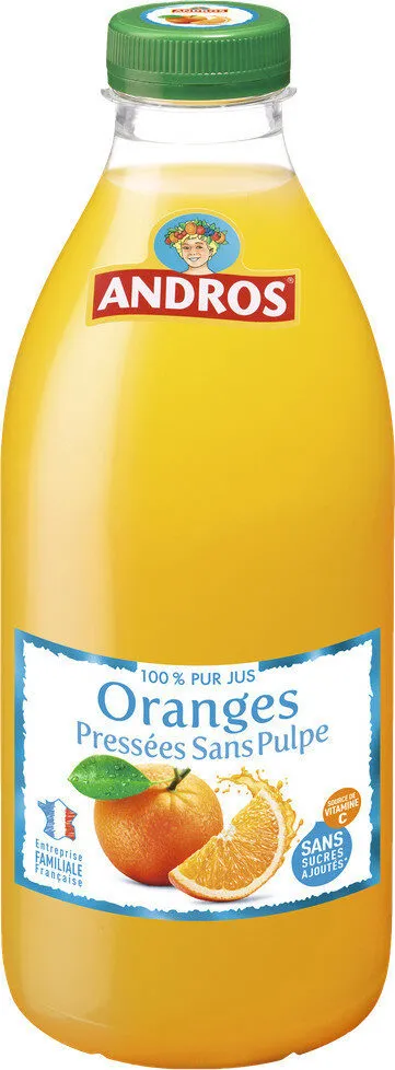 jus orange sans pulpe