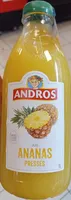 Jus d'ananas pressés