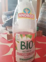 100% pur jus d'Oranges sanguines BIO pressées