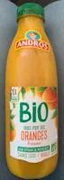 100% pur jus d'Oranges BIO pressées