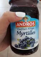 Confiture allégée Myrtilles