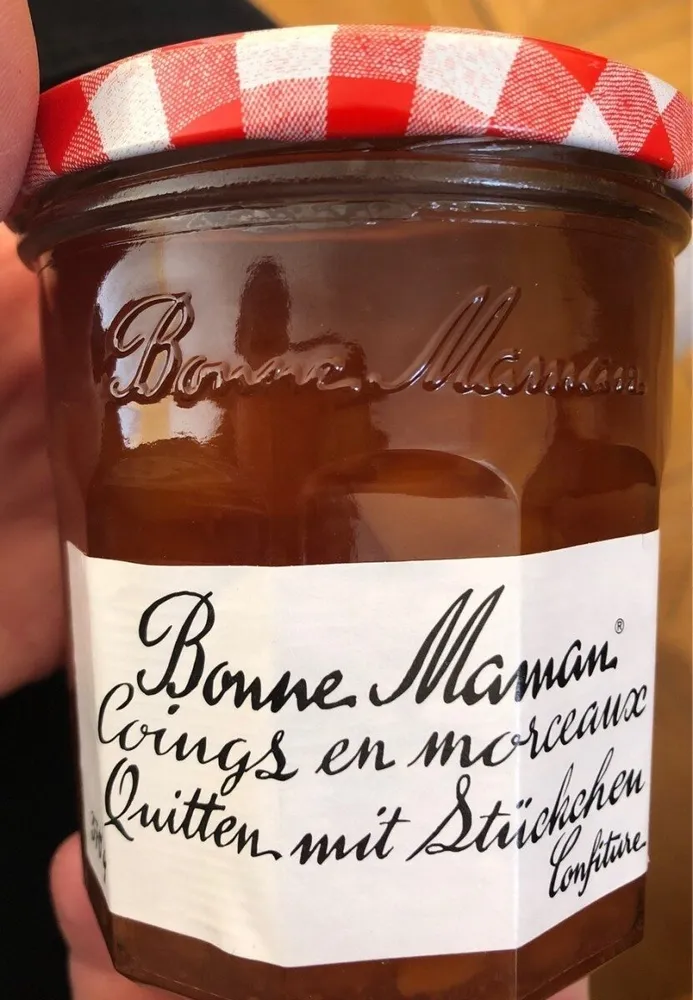 Confiture coings en morceaux