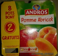 Dessert pommes abricots x8