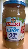 Compote de pomme allégée