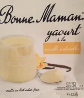 Yaourt à la vanille naturelle