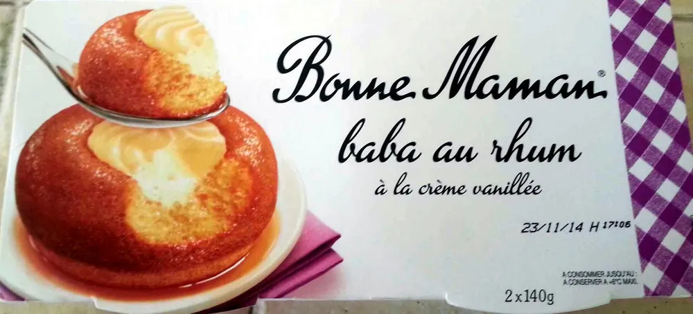 Baba au Rhum à la Crème Vanillée