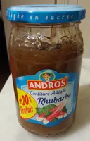 Confiture allégée rhubarbe