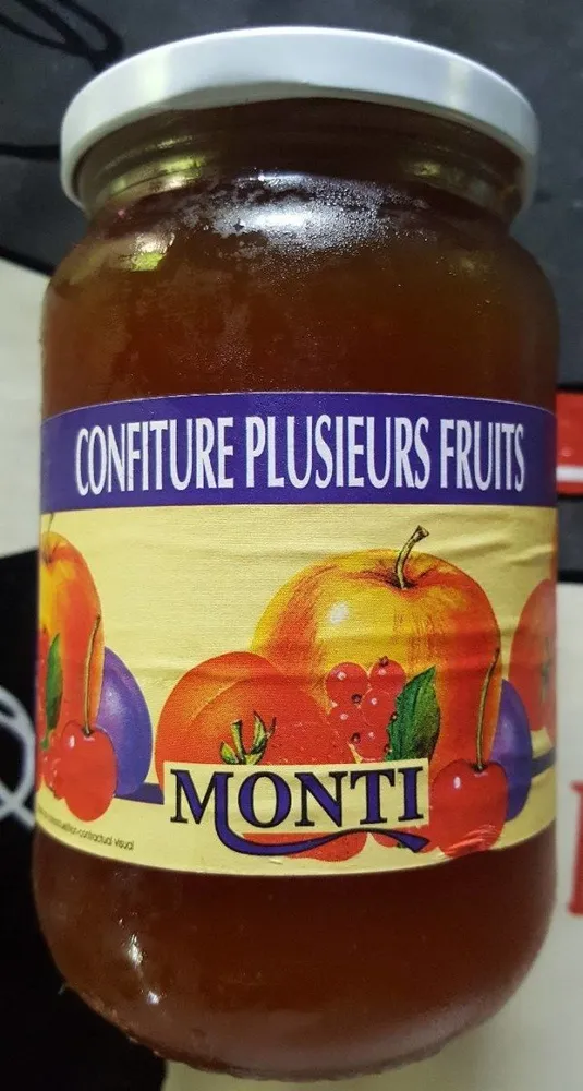 Confiture plusieurs fruits