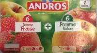 Compotes Pomme Fraise et Pomme Nature