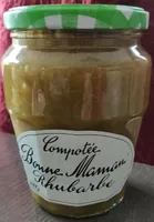 Compote de rhubarbe
