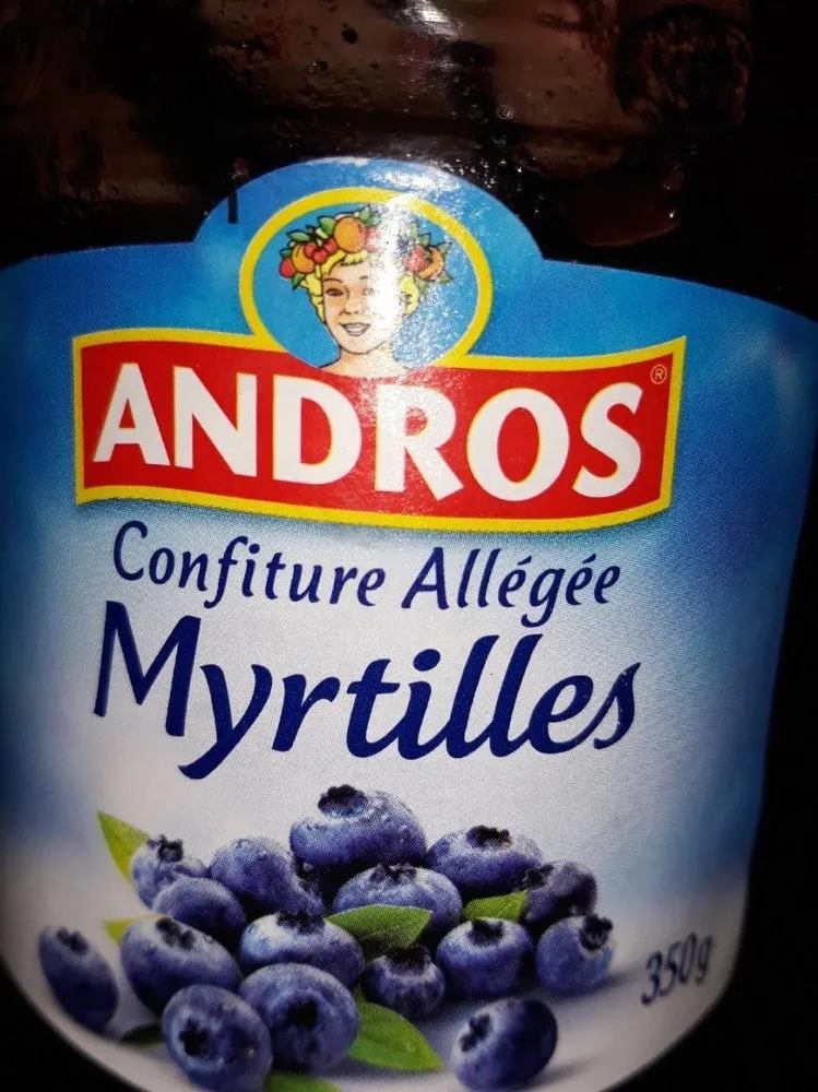 Confiture allégée myrtilles