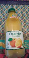 Oranges pressés 100% pur jus