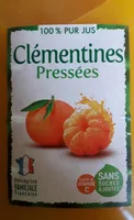 Clémentines pressées
