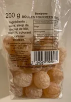 Boules fourees miel