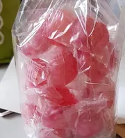 Bonbons coeur fourres fruits