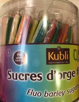 Sucre d'orges fluo