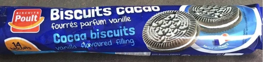 biscuits cacao