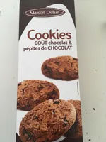 Cookies goût chocolat & pépites de chocolat