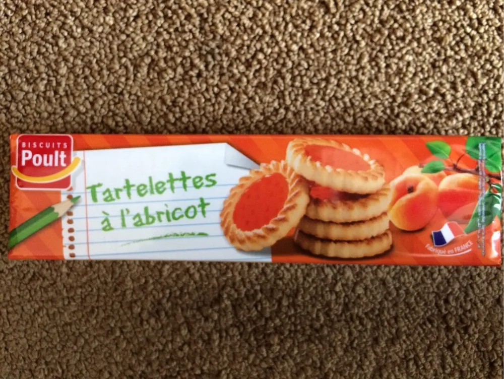 Tartelettes abricot biscuits poult