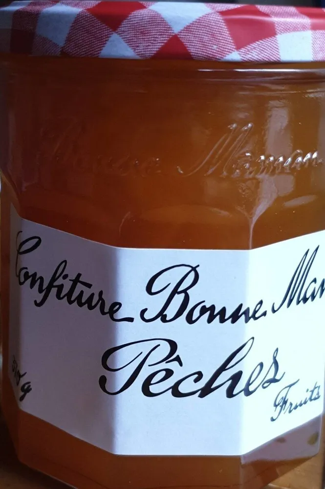 Confiture de pêche