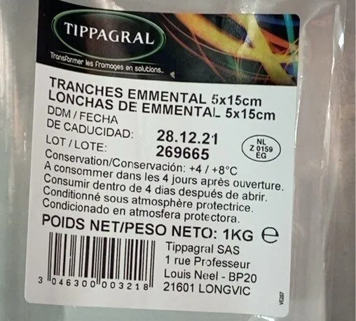 Tranche emmental