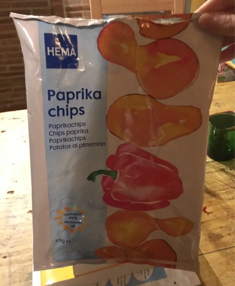 Chips paprika
