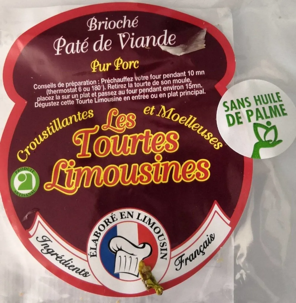 Brioché pâté de viande