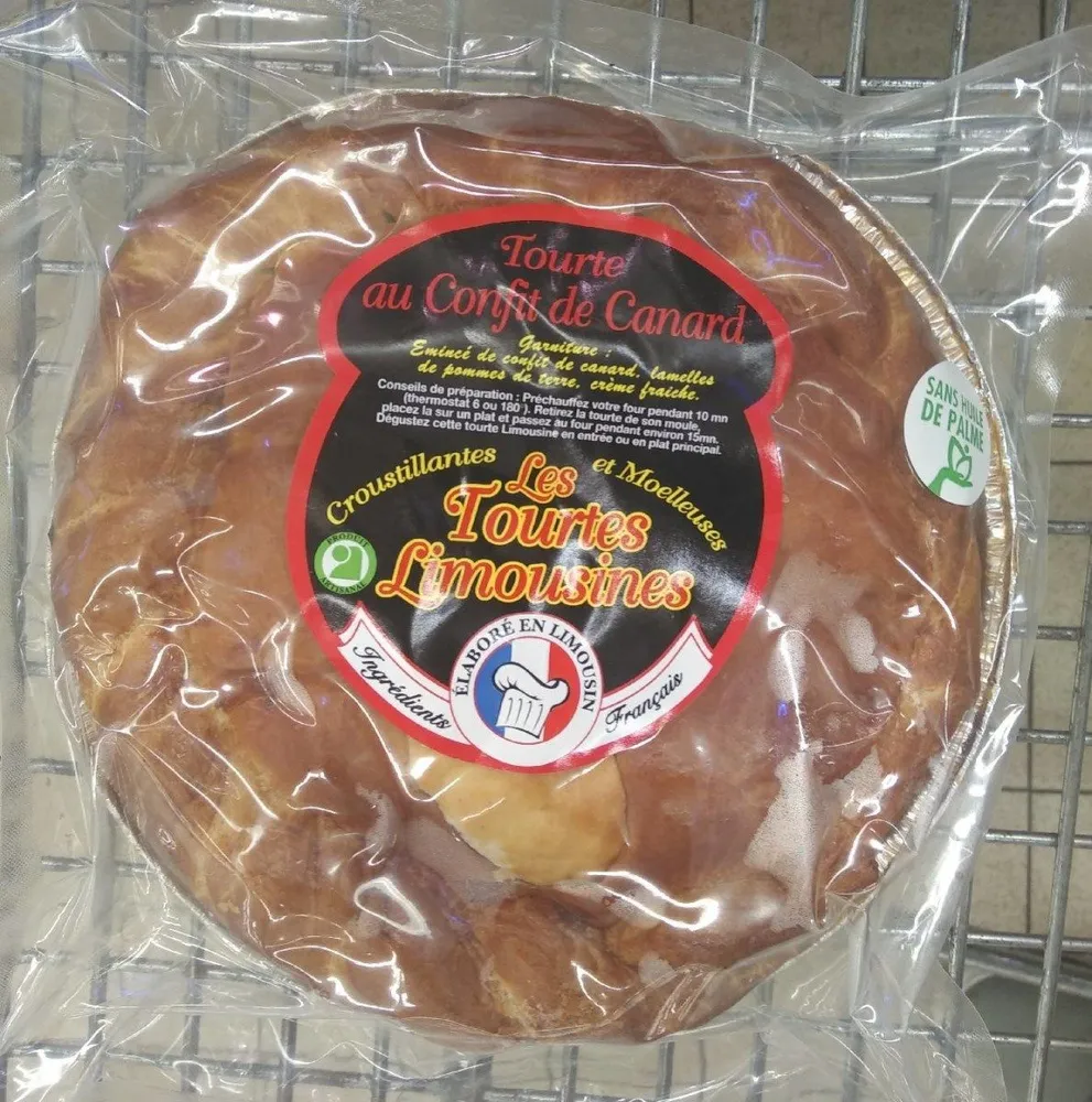 Tourte au Confit de Canard