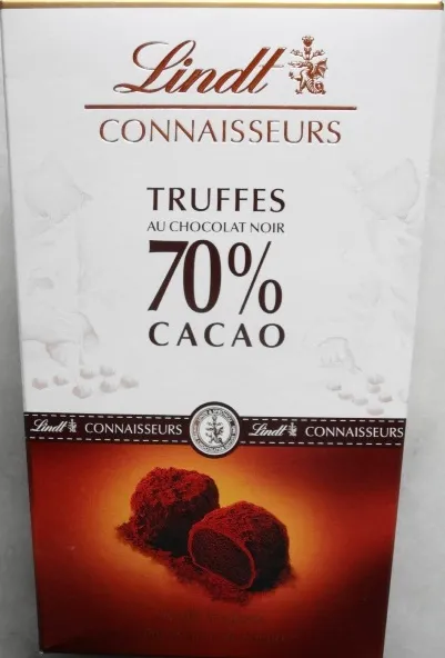 Connaisseurs - Truffes au Chocolat Noir 70% Cacao