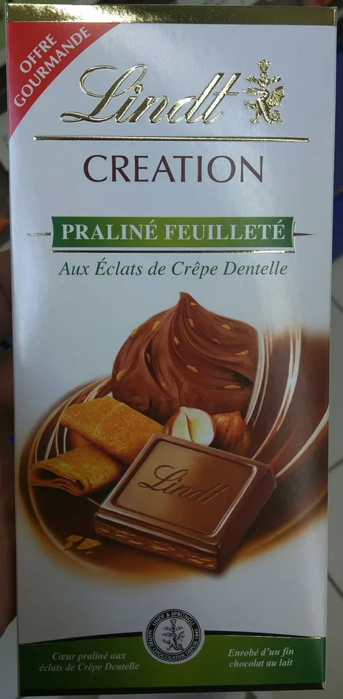 Creation Praliné Feuilleté