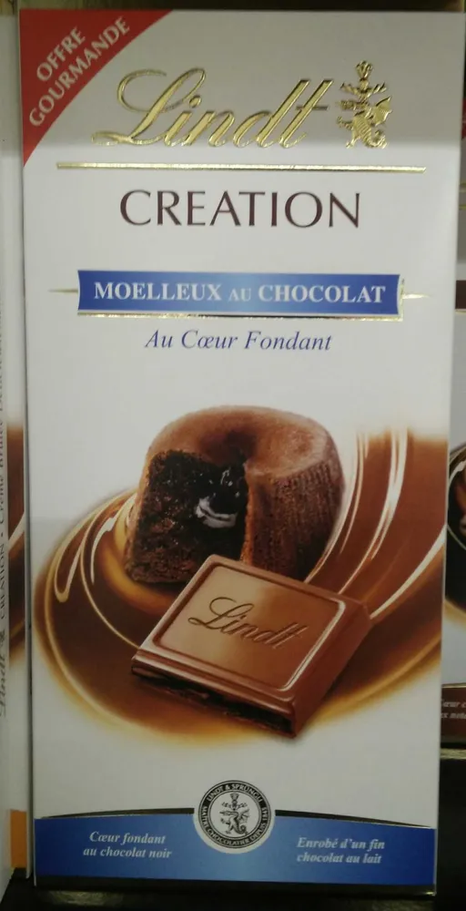Creation Moelleux au chocolat au cœur fondant