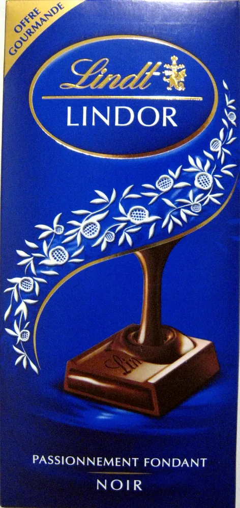 Lindor passionnément fondant noir