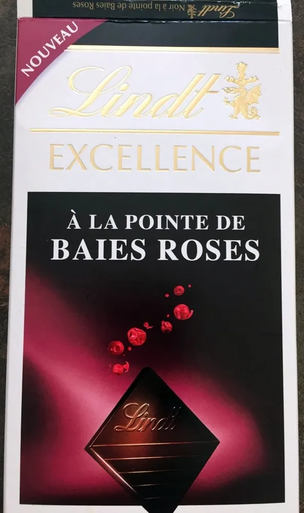 Excellence à la pointe de baies roses