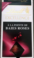 Excellence à la pointe de baies roses