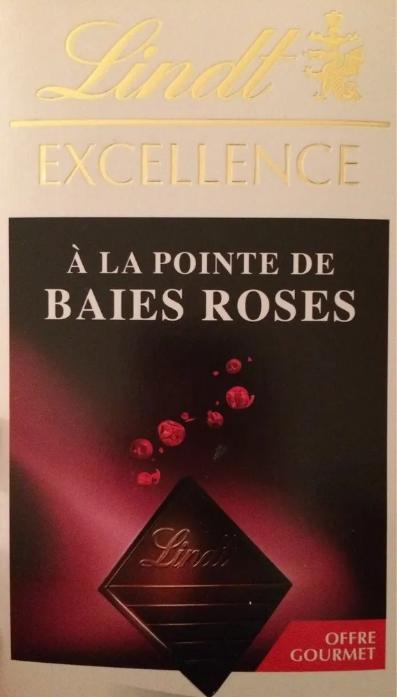 Chocolat à la Pointe de Baies Roses