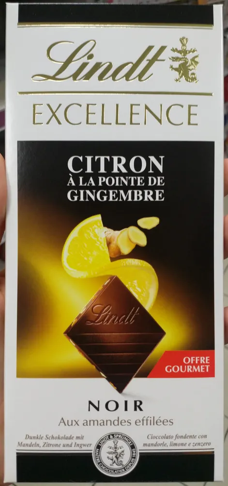 Excellence citron pointe de gingembre