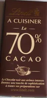 A Cuisiner le 70% Cacao