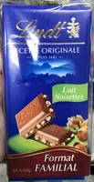 Recette originale - lait noisettes