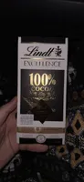 Lindt Excellence Dark Chocolate 100% COCOA PURE COCOA