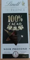 Chocolat noir profond 100 cacao