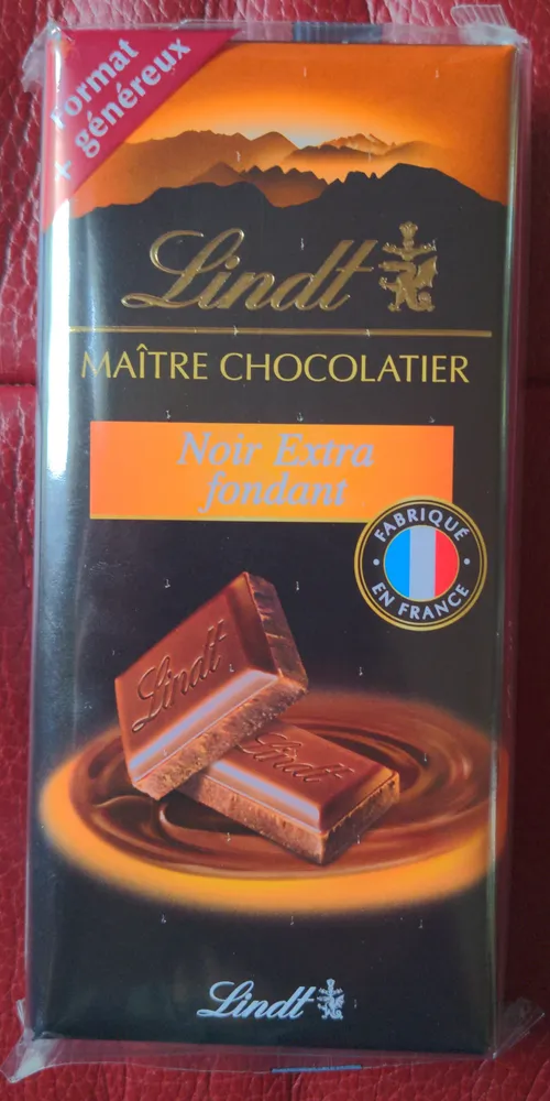 Chocolat noir extra fondant