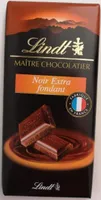 Lindt Noir Extra fondant