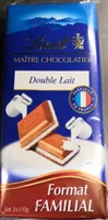 Lindt Double lait FORMAT FAMILIAL