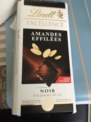 Chocolat noir pointe de sel amandes