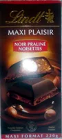 MAXI PLAISIR Noir Praliné Noisettes